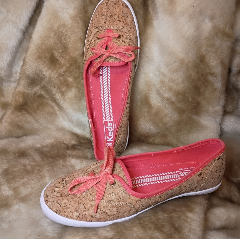 Keds Teacup Women's Cork Flats New 9